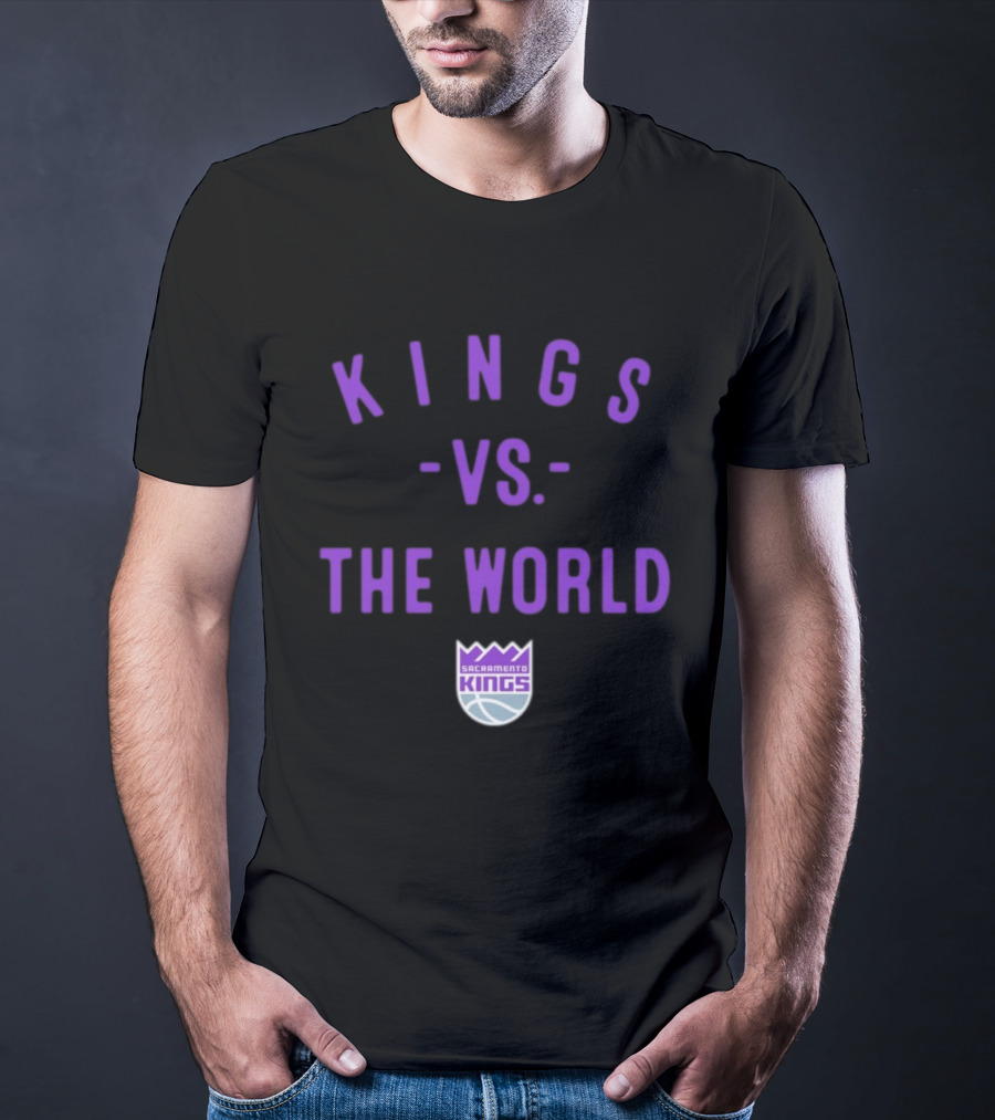 Sacramento Kings Vs The World NBA 2026 Nowbes T-Shirt