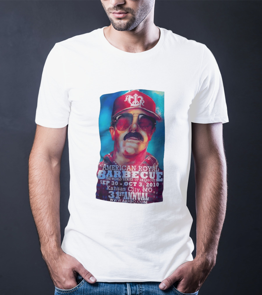 Dale Earnhardt American Royal Barbecue 2010 Kansas City Sep 30 Oct 3 31st Annual T-Shirt