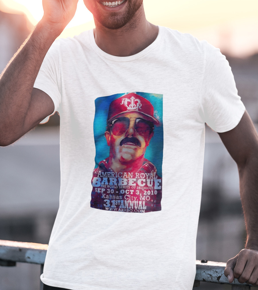 Dale Earnhardt American Royal Barbecue 2010 Kansas City Sep 30 Oct 3 31st Annual T-Shirt