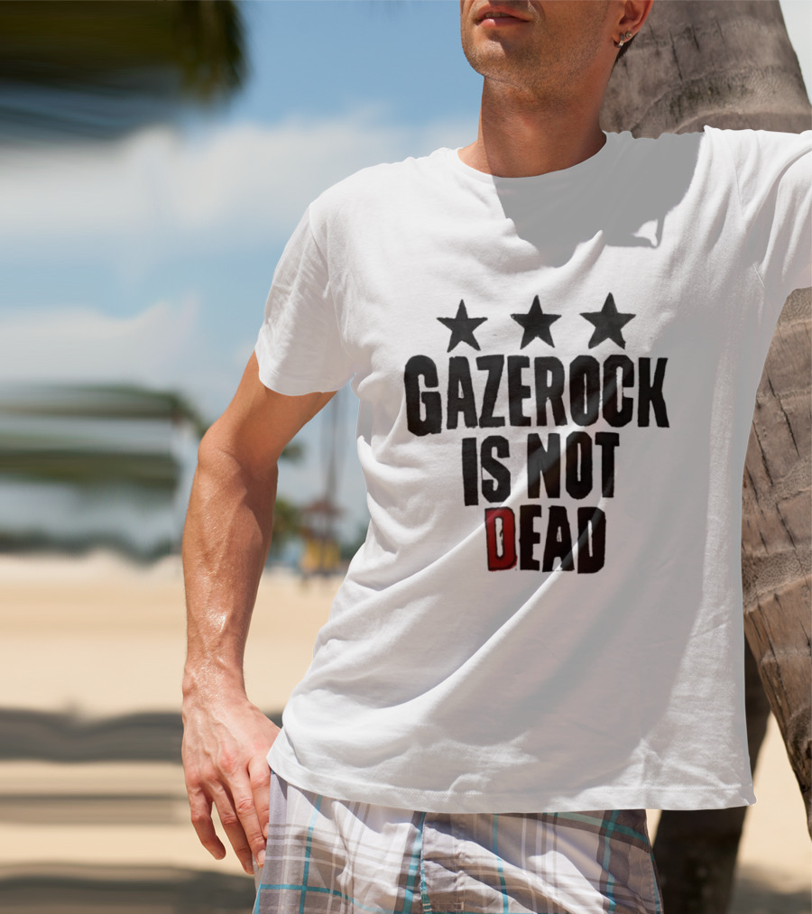 Gazerock Is Not Dead Stars T-Shirt