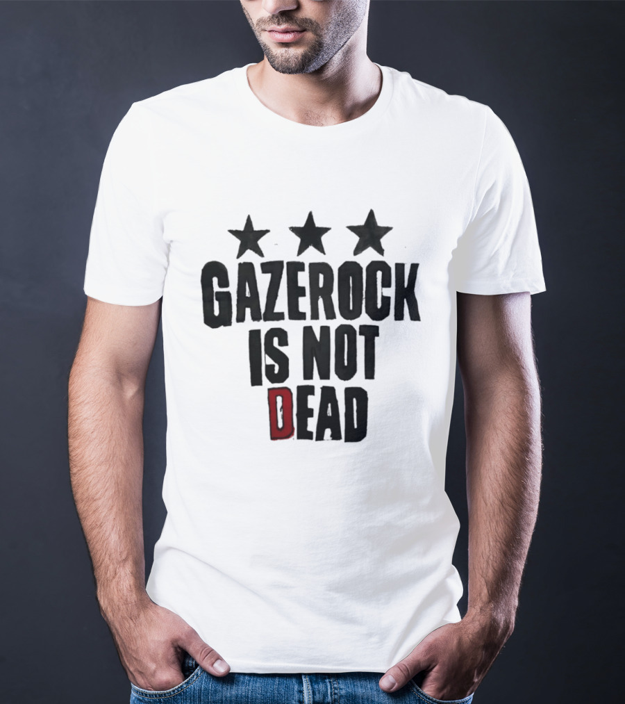Gazerock Is Not Dead Stars T-Shirt