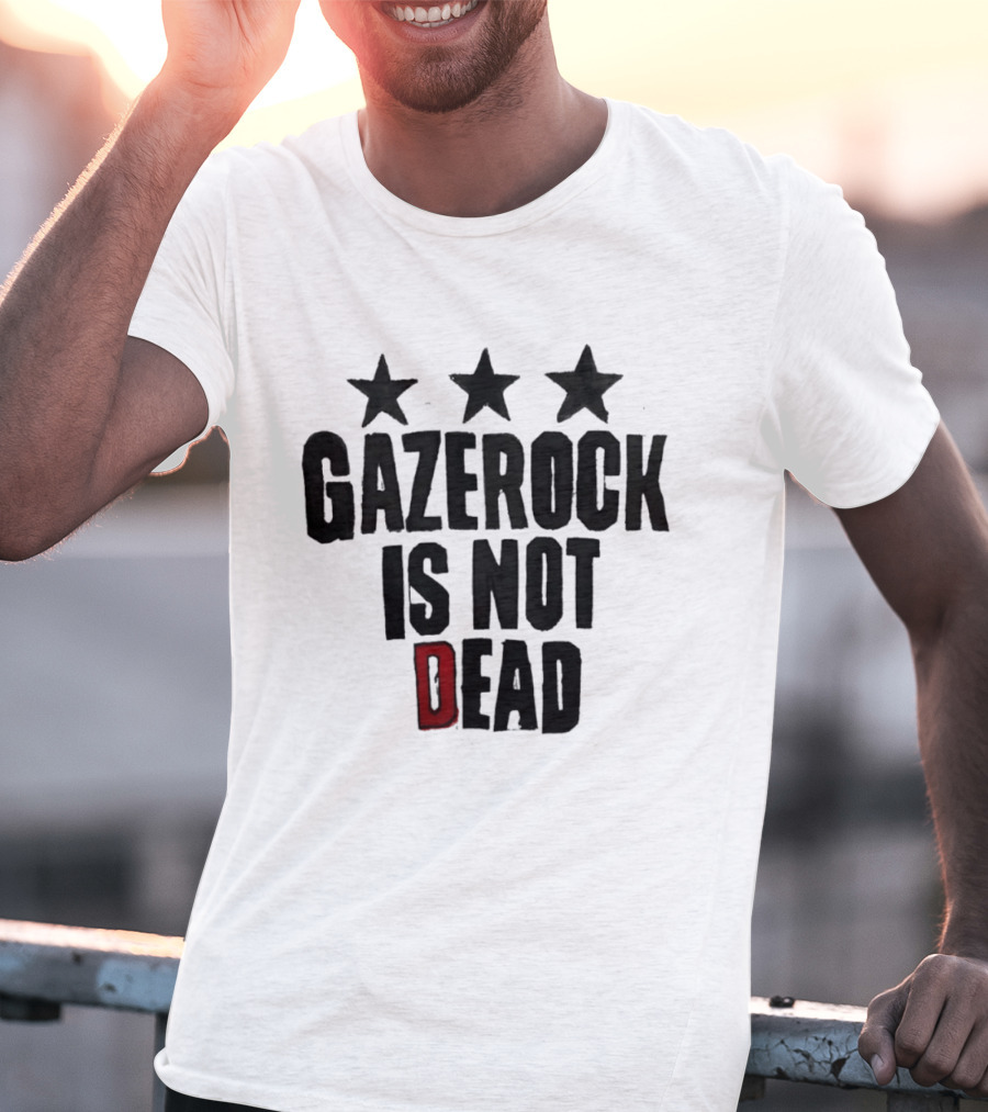 Gazerock Is Not Dead Stars T-Shirt
