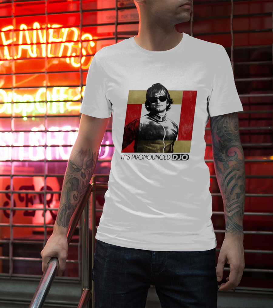 It's Pronounced Djo With Retro Style Sunglasses T-Shirt