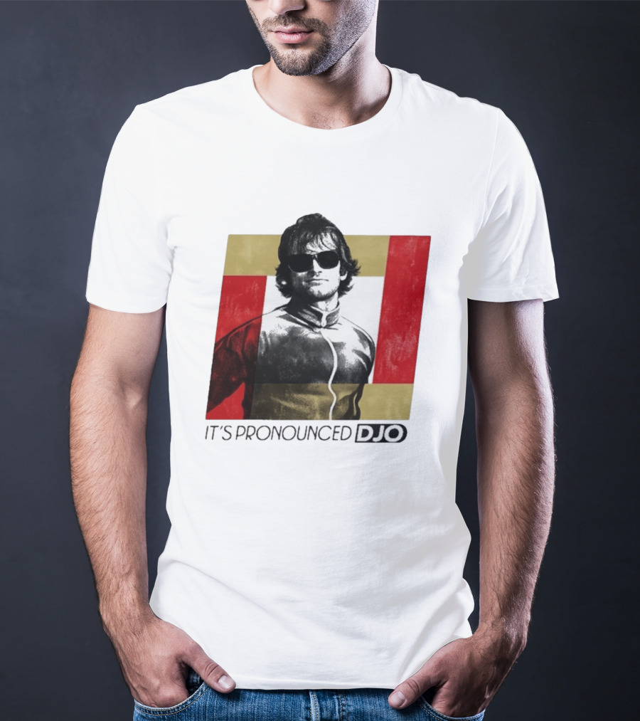 It's Pronounced Djo With Retro Style Sunglasses T-Shirt