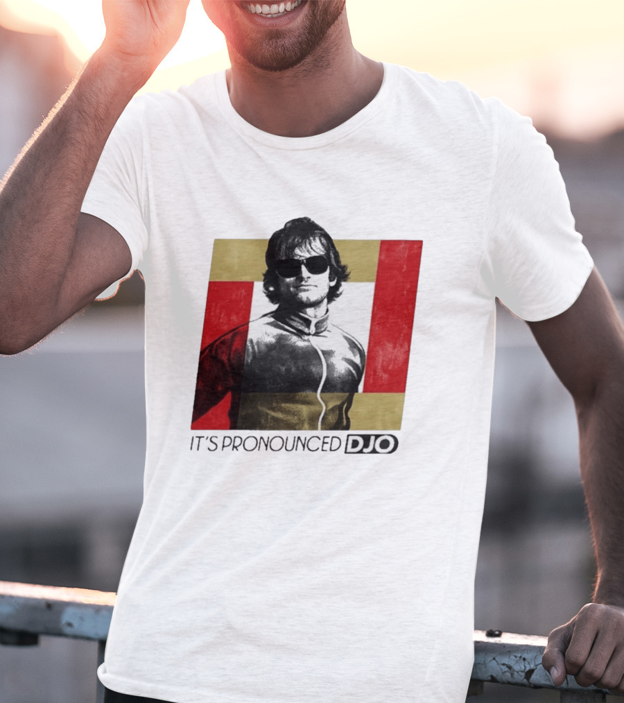 It's Pronounced Djo With Retro Style Sunglasses T-Shirt