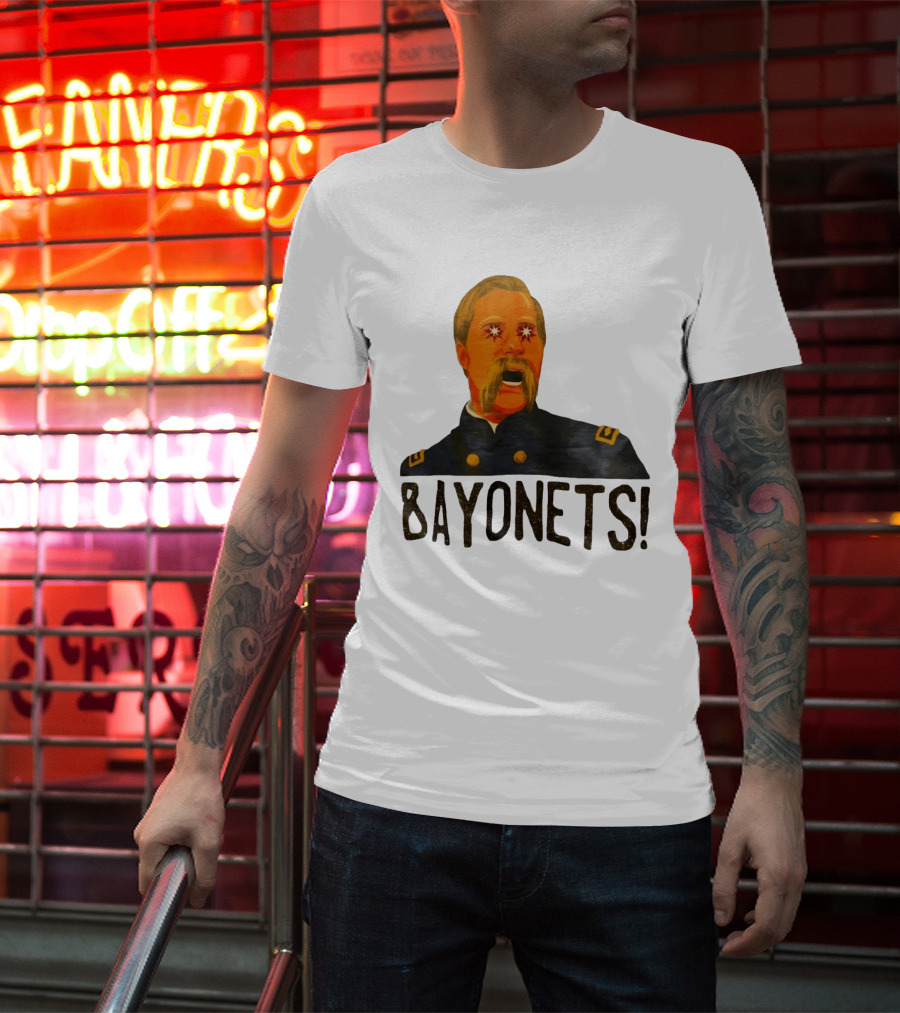 Bayonets Joshua Chamberlain Gettysburg Civil War T-Shirt