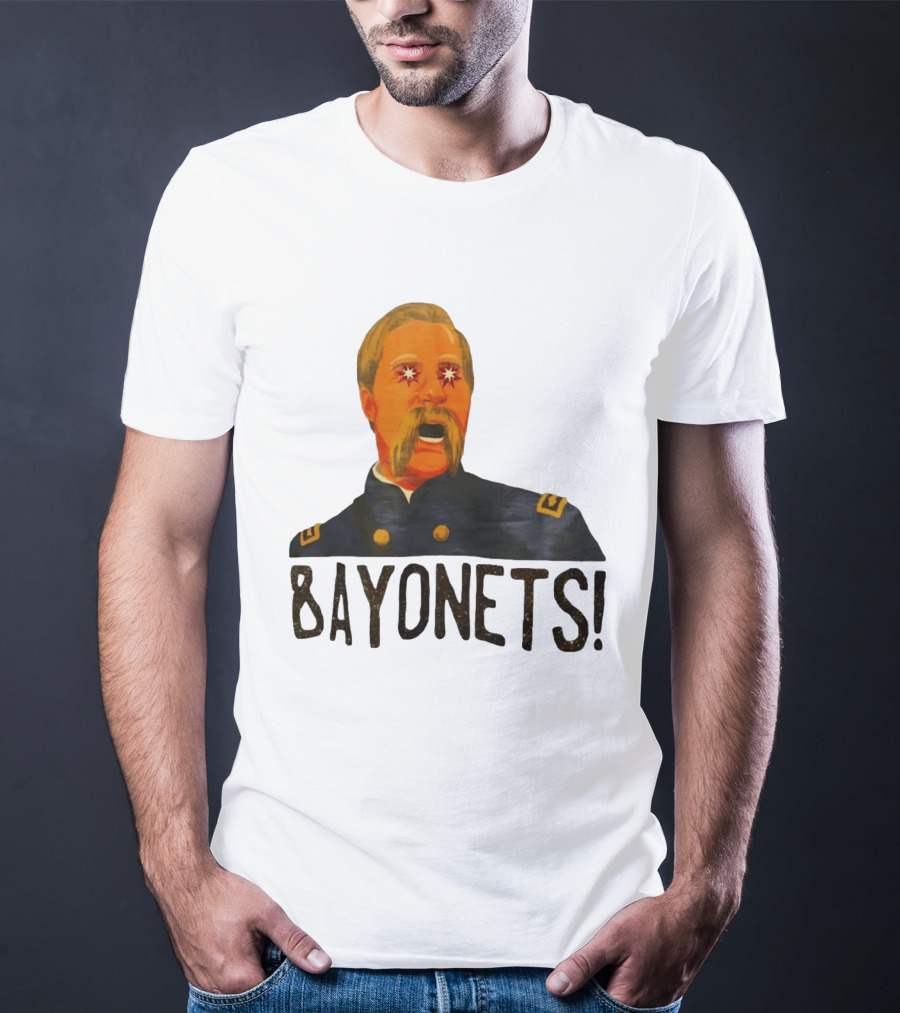 Bayonets Joshua Chamberlain Gettysburg Civil War T-Shirt