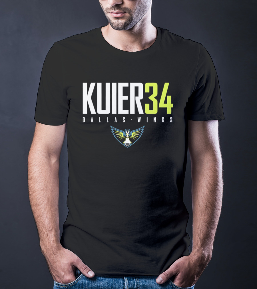 Kuier 34 Dallas Wings 2026 WNBA T-Shirt
