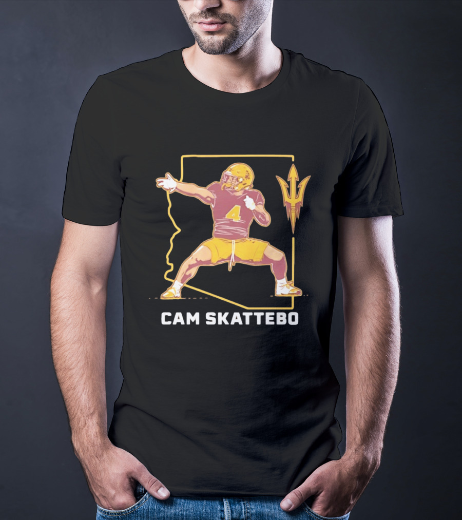 Cam Skattebo ASU Football Arizona State Sun Devils Star 2026 T-Shirt
