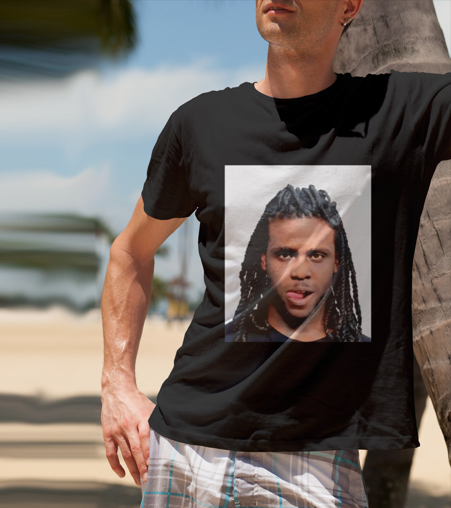 Chief Keef Shot Photo Dreadlocks Tongue Out T-Shirt