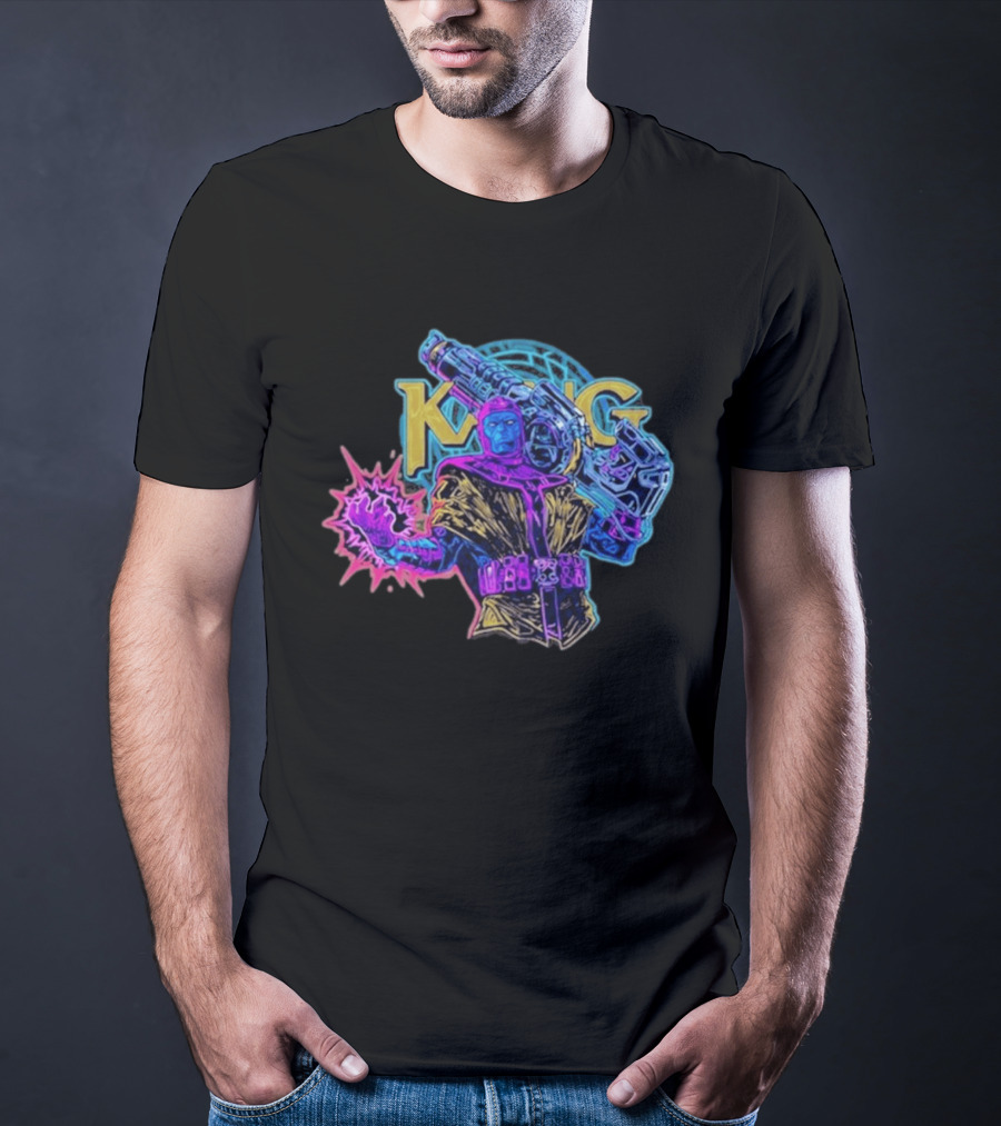 Kang The Conqueror Cinematic King Power Burst T-Shirt