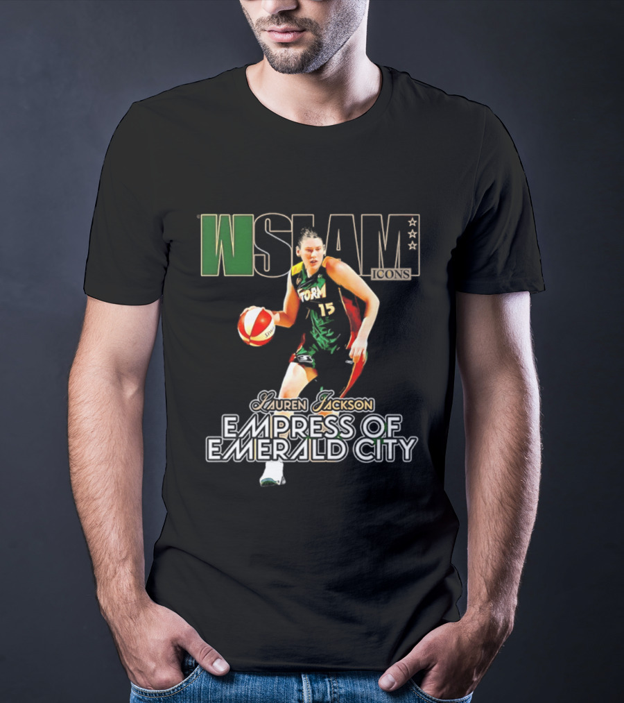 Lauren Jackson WSLAM Empress Of Emerald City T-Shirt