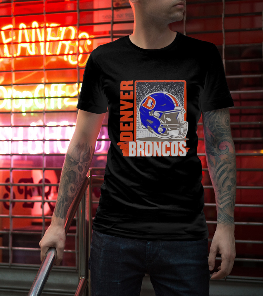 Denver Broncos 2026 Season Helmet T-Shirt