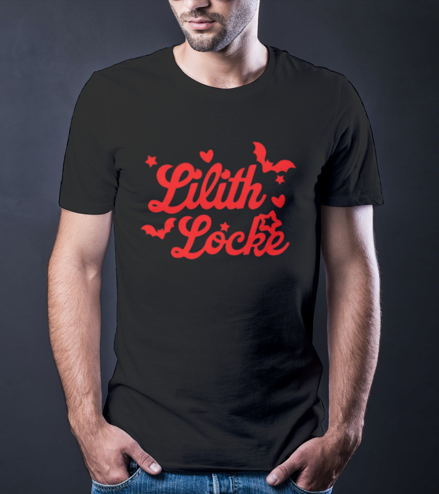 Lilith Locke Hearts And Stars With Bats T-Shirt