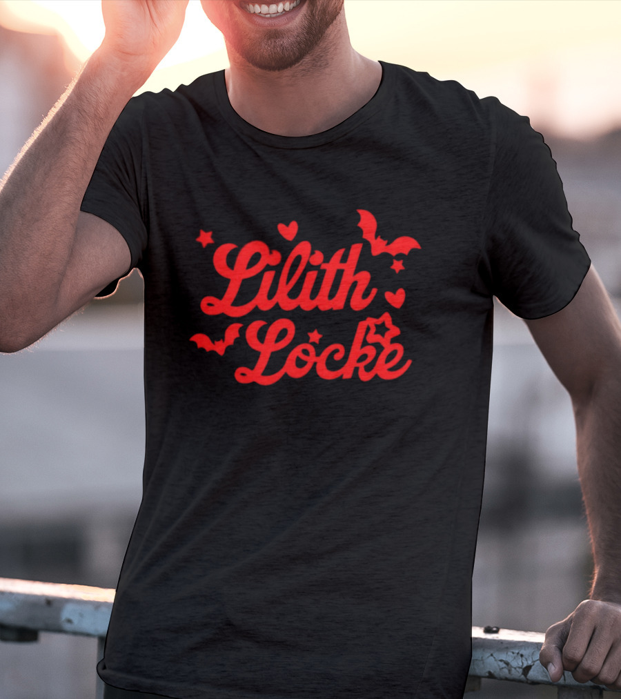 Lilith Locke Hearts And Stars With Bats T-Shirt