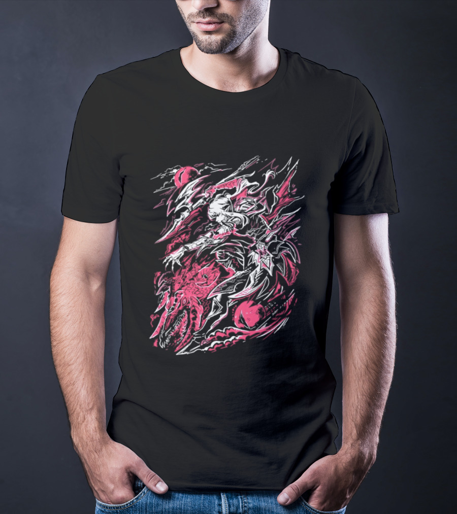 Dragon's Chosen Final Fantasy XIV Abstract Fantasy T-Shirt