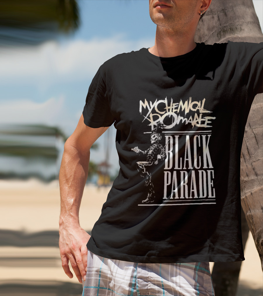 My Chemical Romance Black Parade Skeleton Marching Band T-Shirt