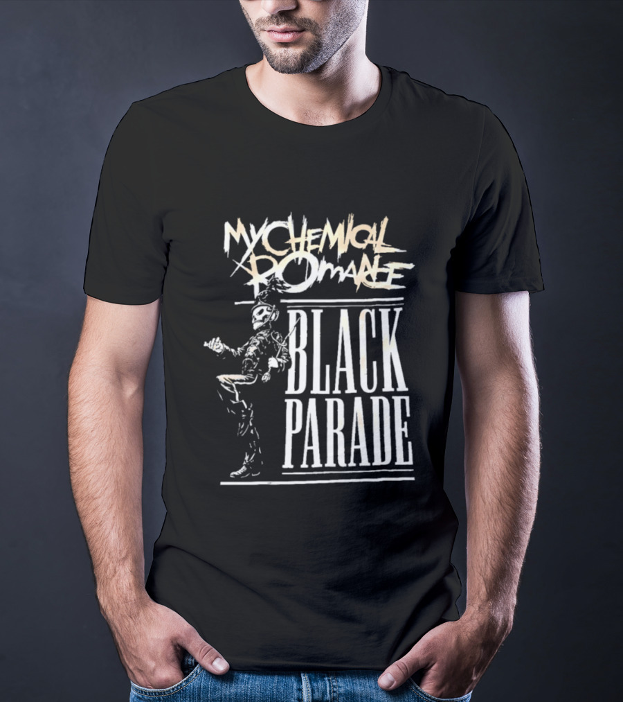 My Chemical Romance Black Parade Skeleton Marching Band T-Shirt