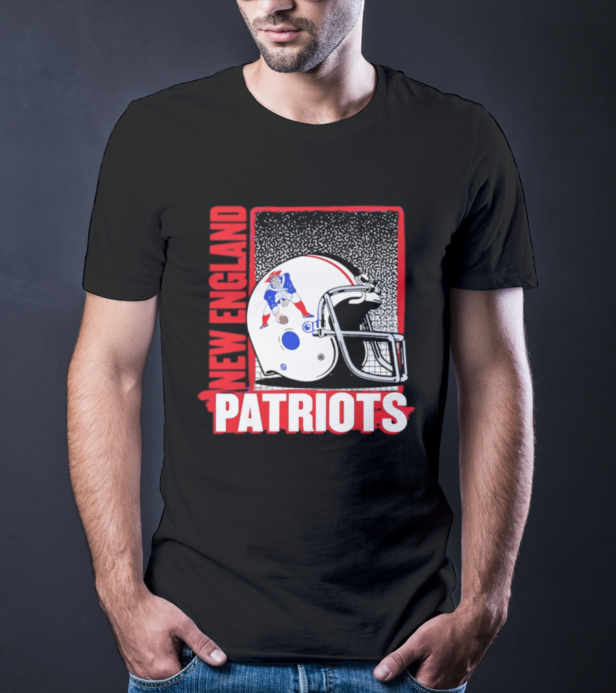 New England Patriots Vintage Helmet 2026 Season T-Shirt
