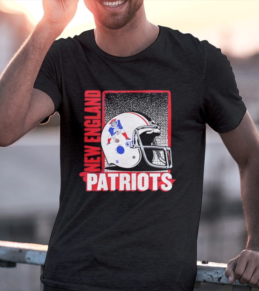 New England Patriots Vintage Helmet 2026 Season T-Shirt
