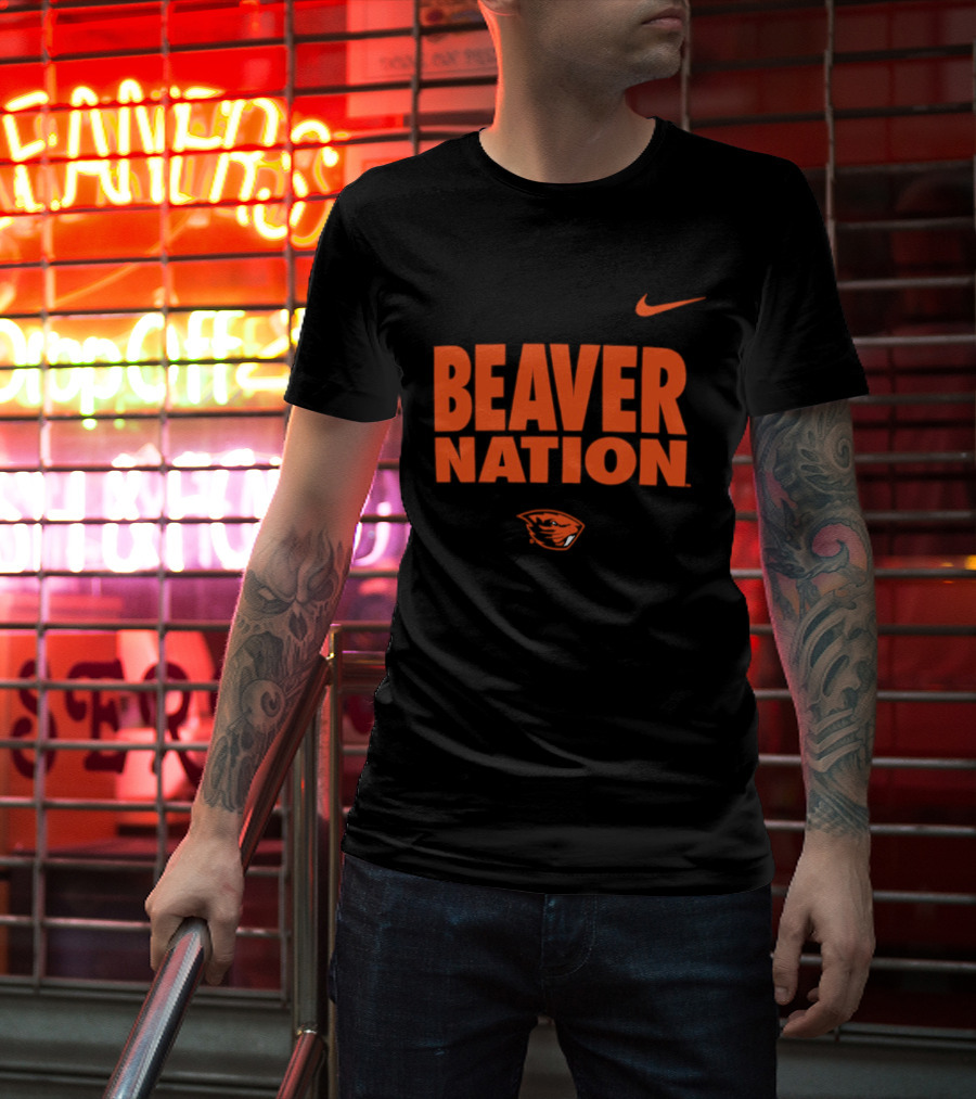 Oregon State Beavers Beaver Nation Nike T-Shirt
