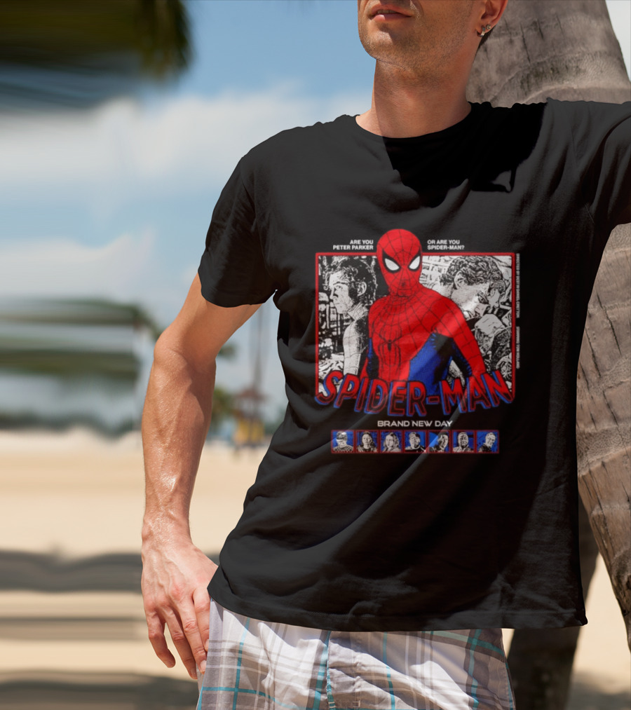 Spider Man Brand New Day Are You Peter Parker Or Are You Spider Man T-Shirt