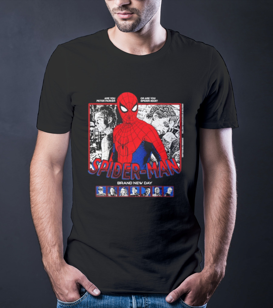 Spider Man Brand New Day Are You Peter Parker Or Are You Spider Man T-Shirt