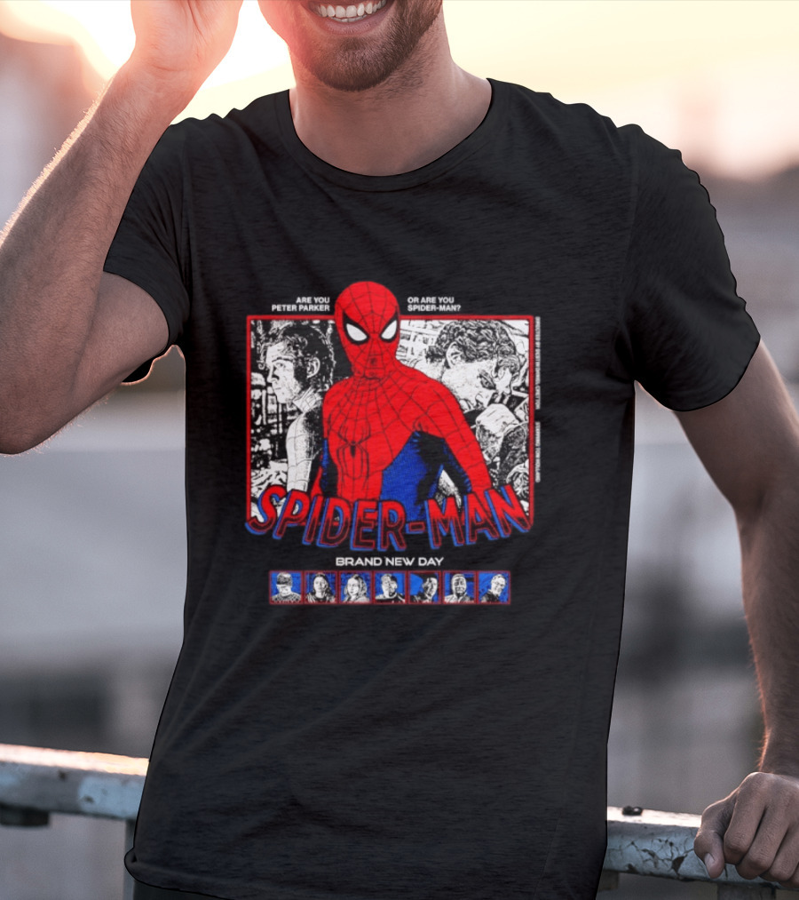 Spider Man Brand New Day Are You Peter Parker Or Are You Spider Man T-Shirt