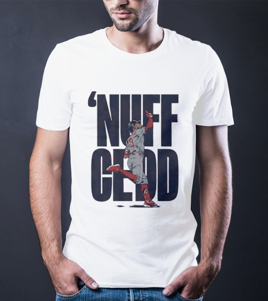 Nuff Cedd Ceddanne Rafaela Boston Baseball 2026 MLB Season T-Shirt