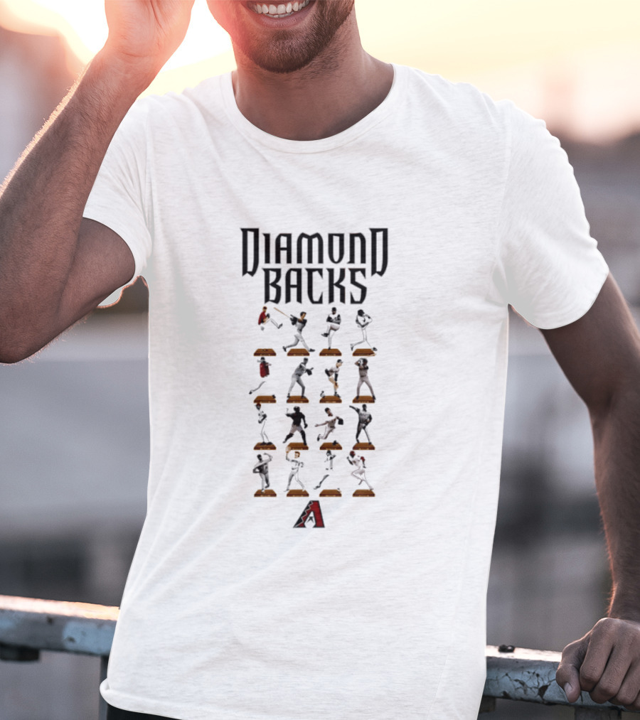 Diamondbacks Hall Of Fame MLB Baseball Legends Moments T-Shirt