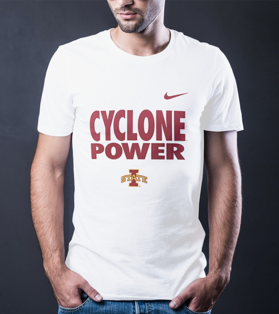Cyclone Power Iowa State Nike Sports Fan Gear T-Shirt