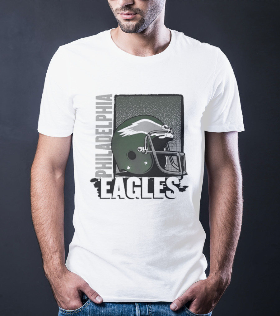 Philadelphia Eagles 2026 Season Helmet Football T-Shirt