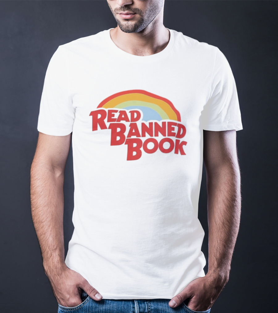 Read Banned Book Rainbow T-Shirt
