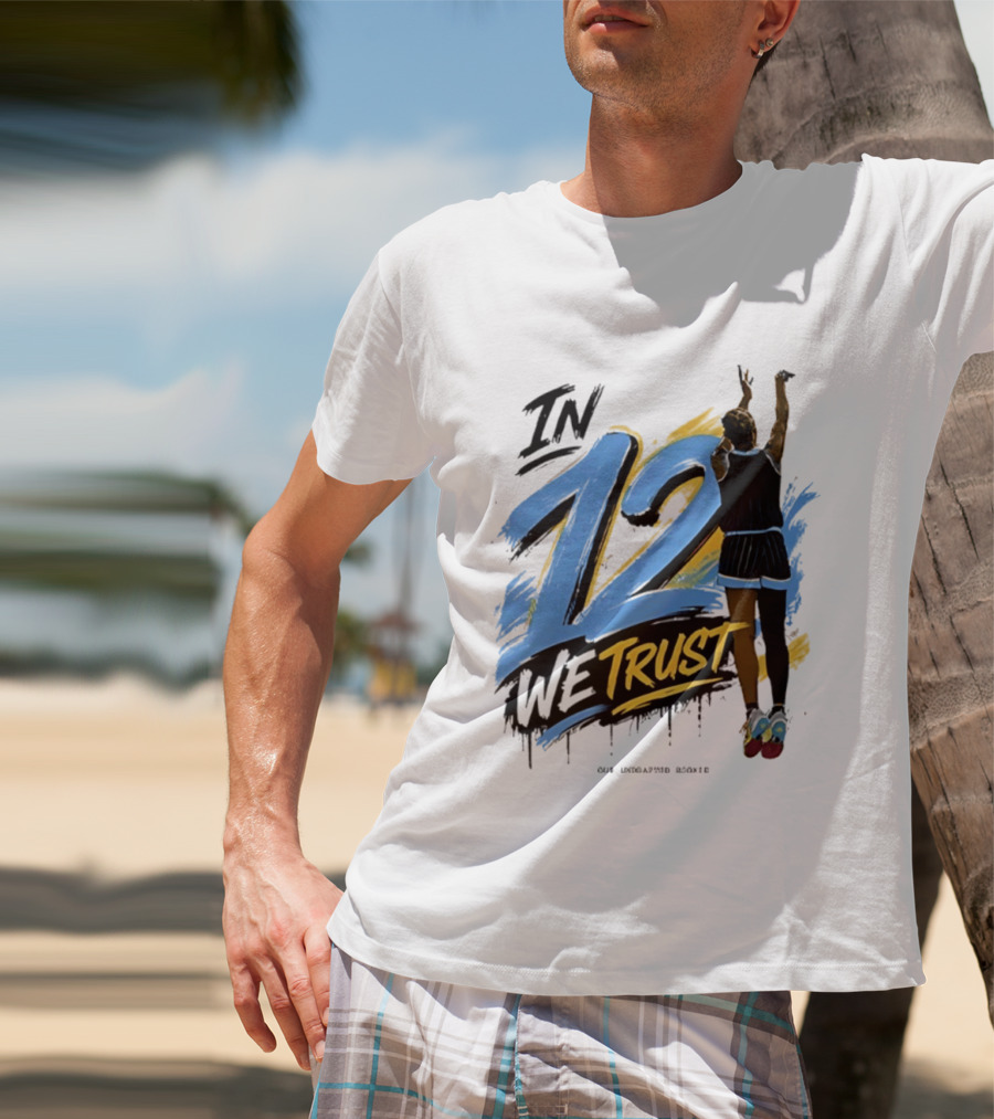 Sydney Taylor Chicago Sky In 12 We Trust Undrafted Rookie Basketball Journey T-Shirt