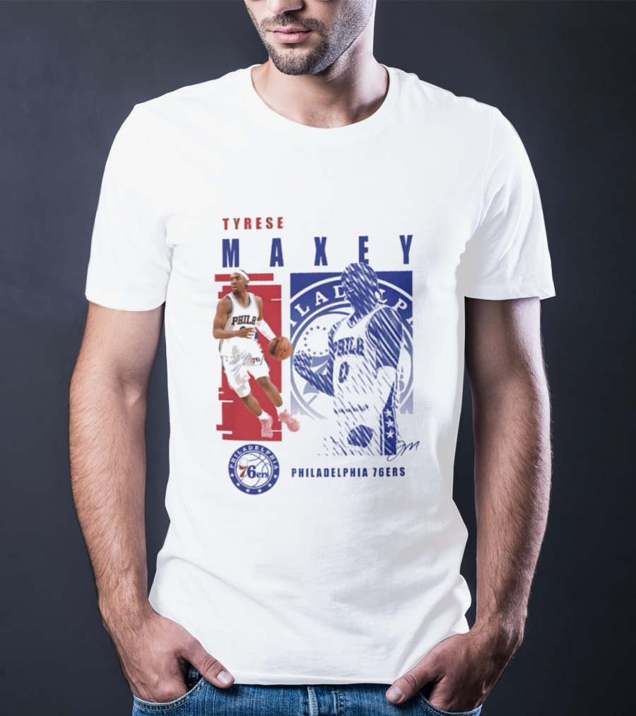 Tyrese Maxey Philadelphia 76ers NBA Highlights 2026 T-Shirt