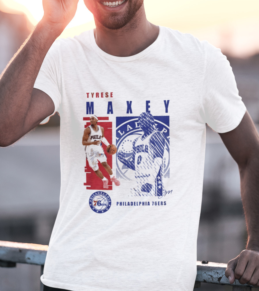 Tyrese Maxey Philadelphia 76ers NBA Highlights 2026 T-Shirt