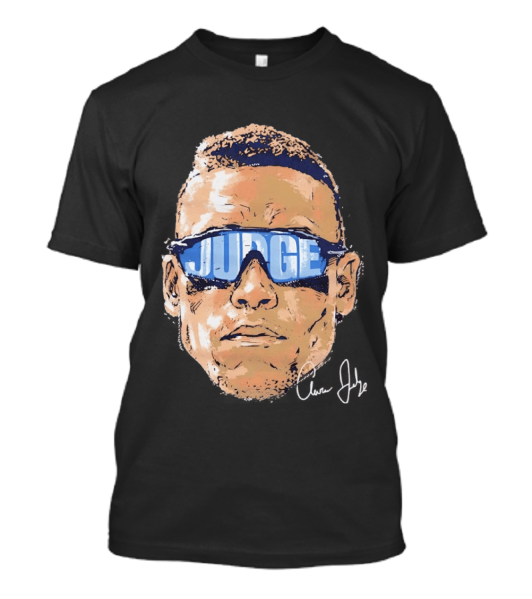 Aaron Judge New York Yankees Iconic Swag Judge Sunglasses T-Shirt