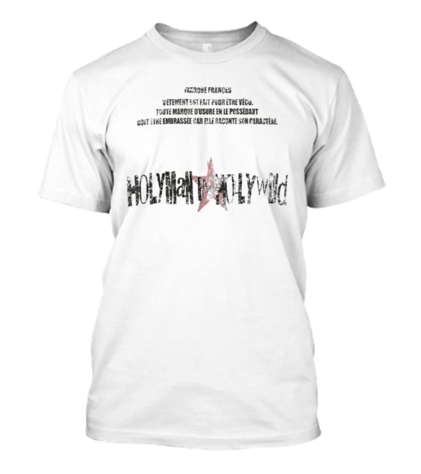 Hudson Williams HolyMan HollyWild Estrela Sem Remorso Com Força Própria T-Shirt