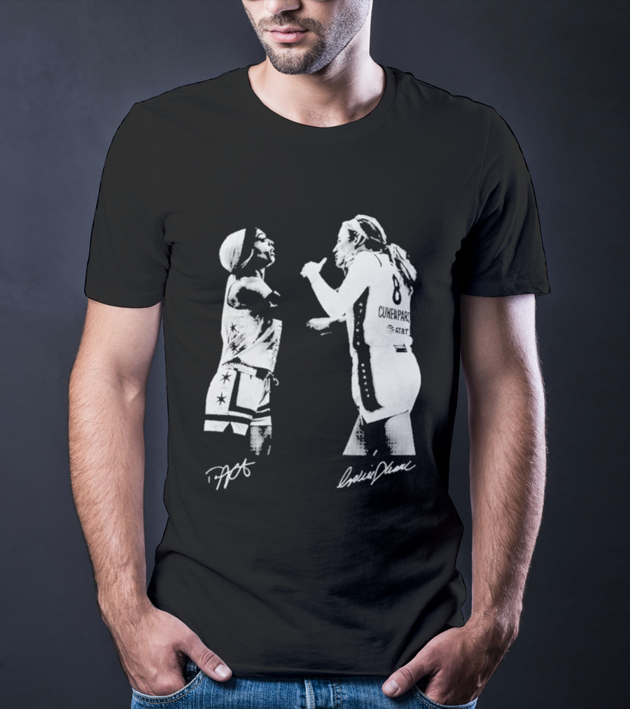 Sophie Cunningham DiJonai Is Dirty Rivalry Basketball Players Signature T-Shirt