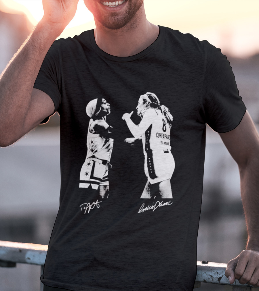 Sophie Cunningham DiJonai Is Dirty Rivalry Basketball Players Signature T-Shirt