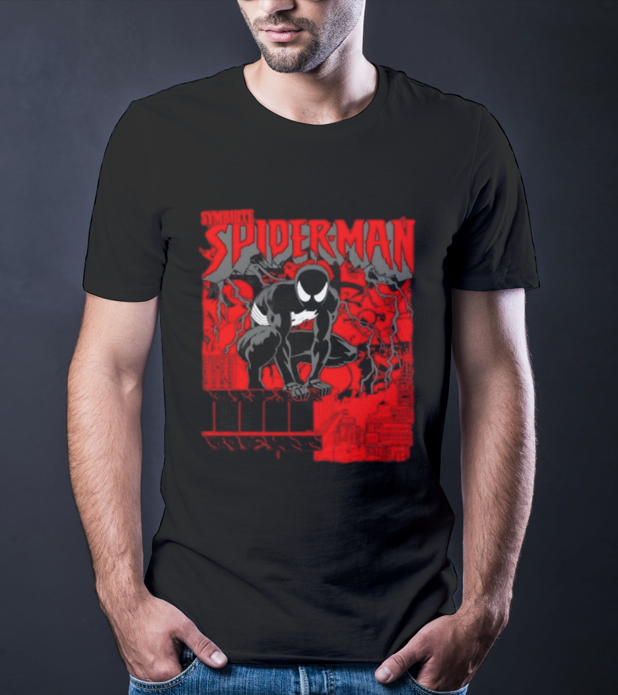 Symbiote Spider Man Marvel Venom Black Suit Comic T-Shirt