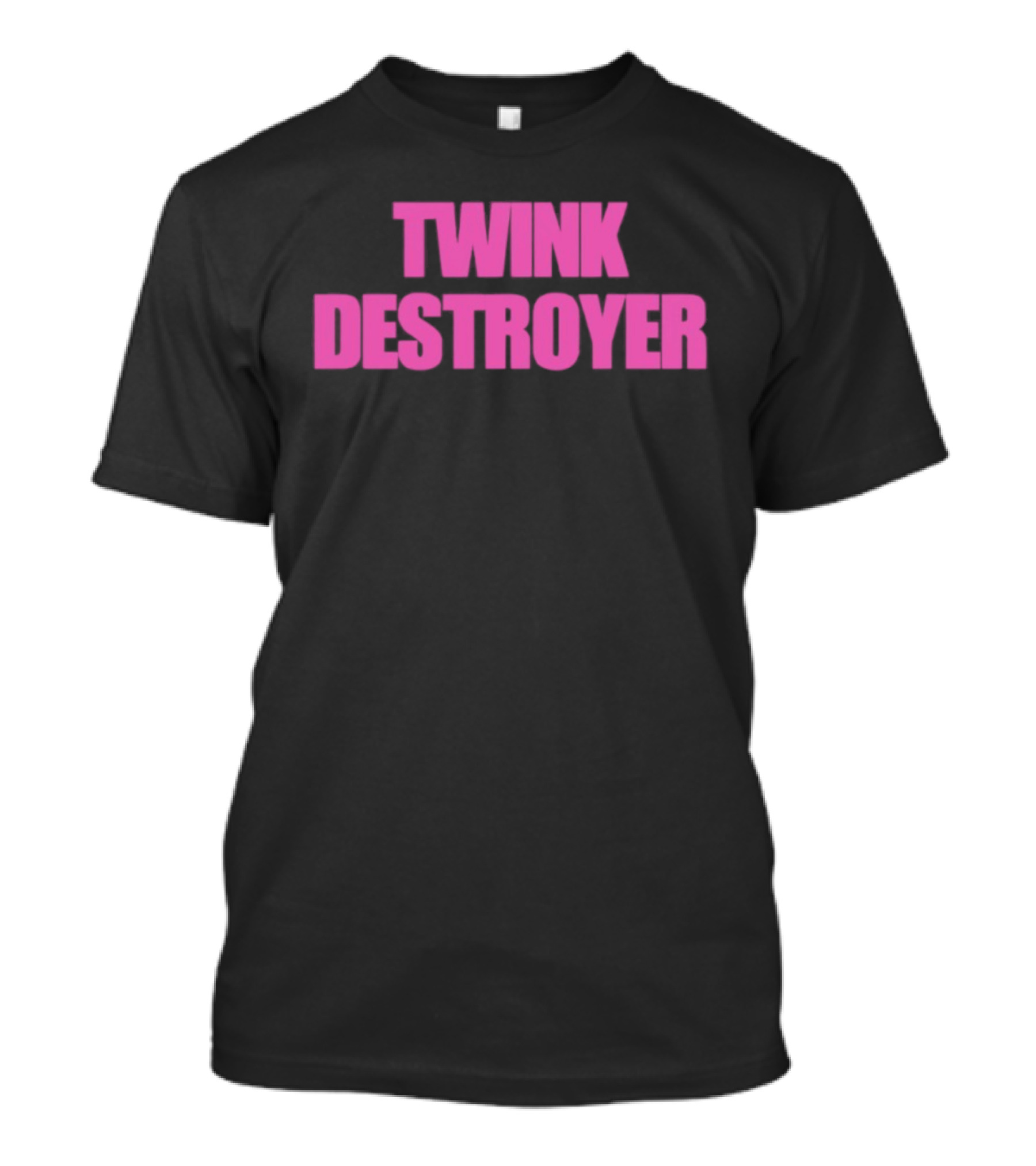 Twink Destroyer Bold Pink T-Shirt