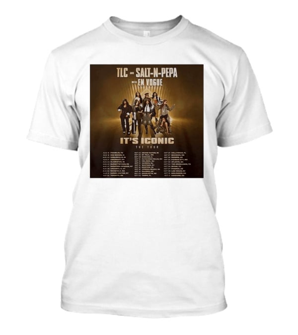 TLC Salt N Pepa En Vogue It's Iconic Tour Dates 2023 T-Shirt