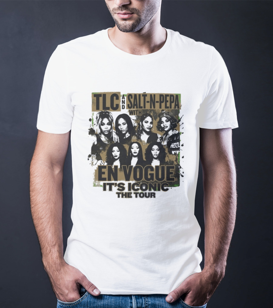 TLC Salt N Pepa With En Vogue It's Iconic The Tour T-Shirt
