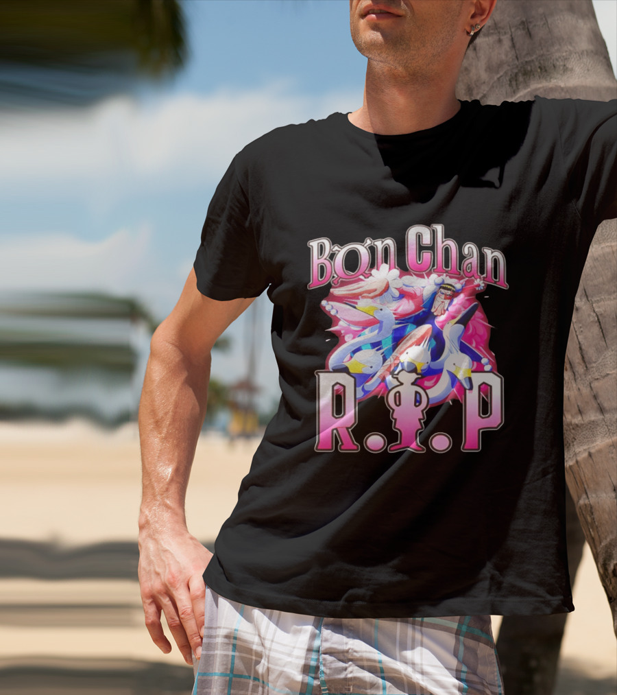 Bon Chan RIP One Piece Bentham Manga Swan Ballet Warlord T-Shirt
