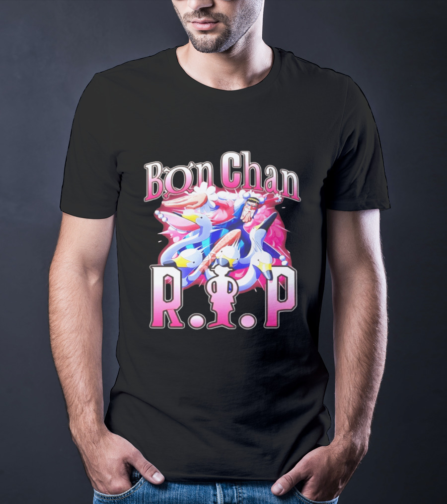Bon Chan RIP One Piece Bentham Manga Swan Ballet Warlord T-Shirt