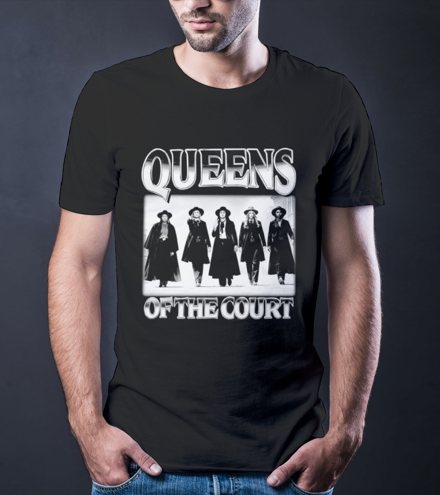 Indiana Fever Queens Of The Court Basketball Team Legends T-Shirt