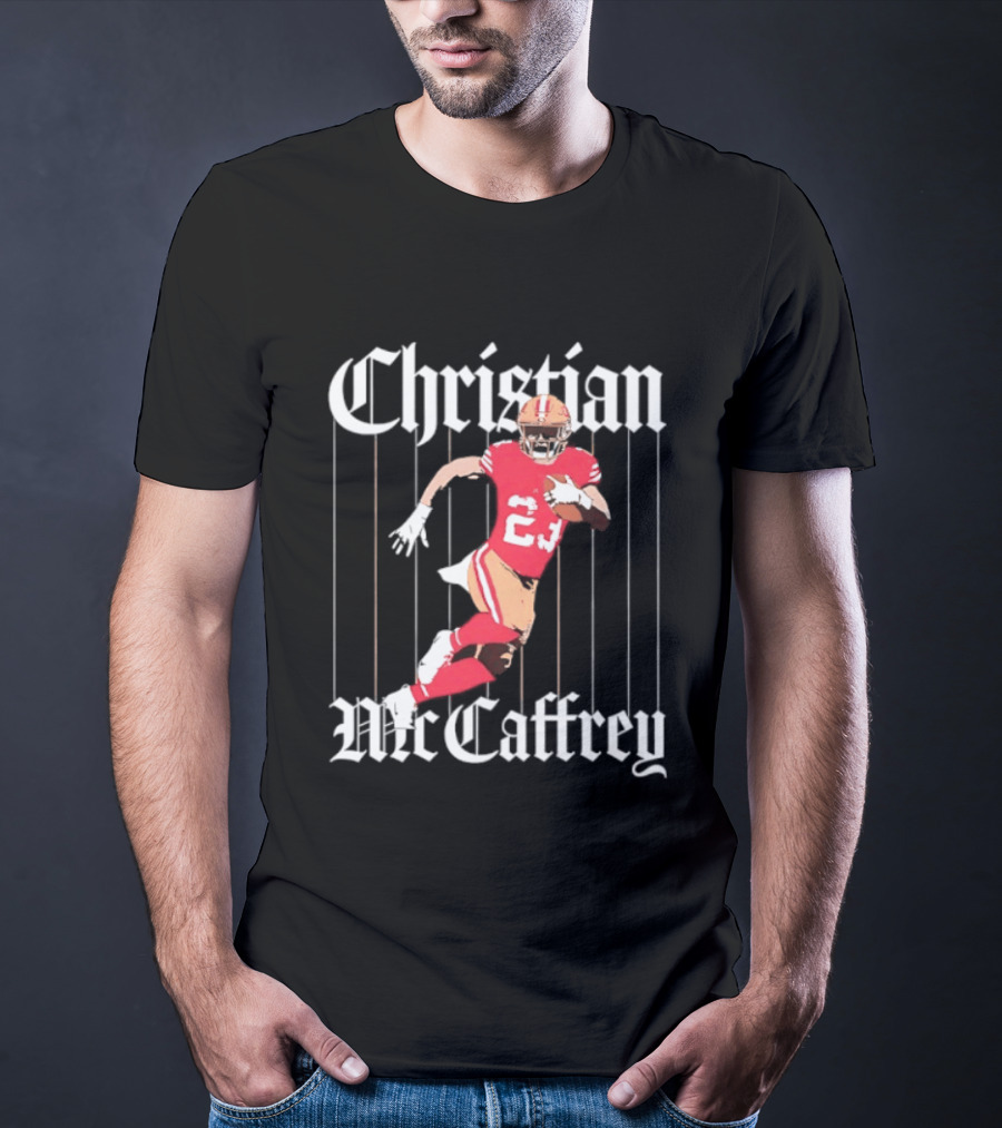 Christian McCaffrey 23 San Francisco 49ers Running Back T-Shirt