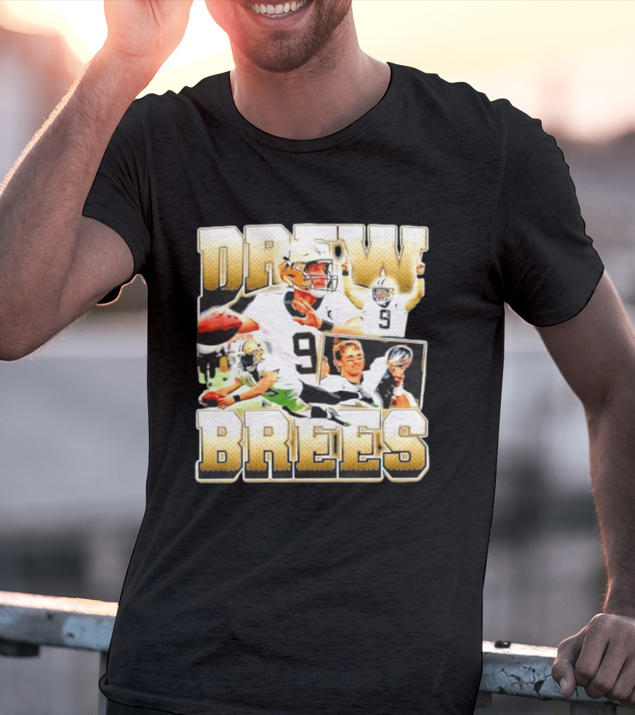 Drew Brees 9 New Orleans Saints Legend T-Shirt