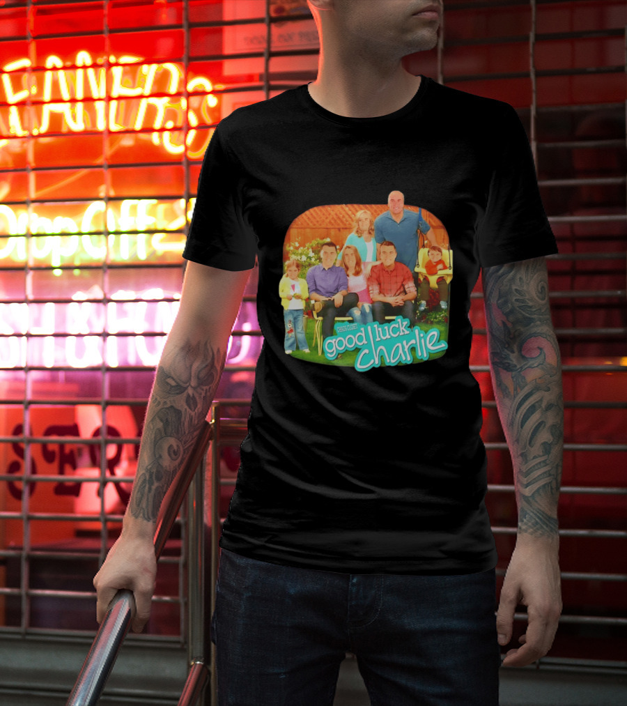 Chaos Closet Good Luck Charlie Family Parody Kirk Charlie T-Shirt